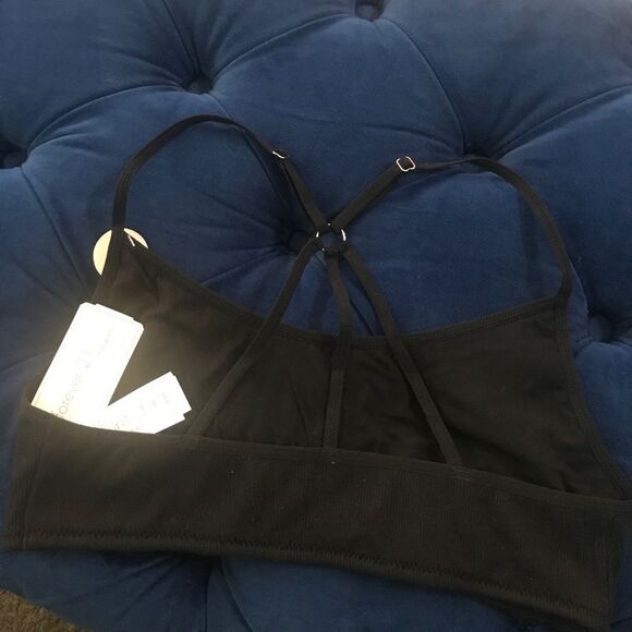 Caged back ribbed bralette​ - Picture 3 of 5